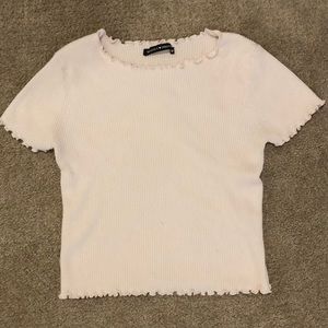 BRANDY MELVILLE Ruffle Top